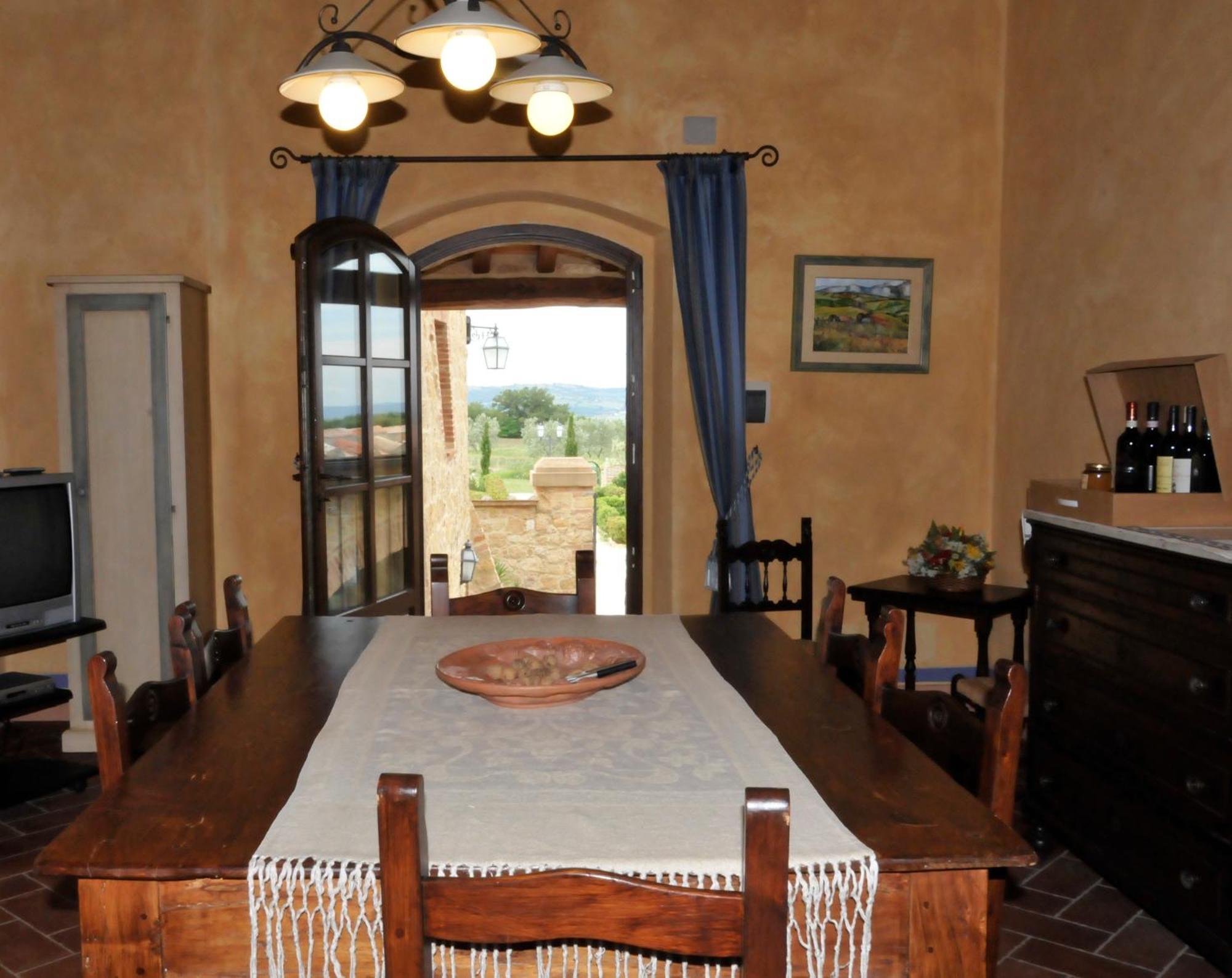 Agriturismo Il Macchione ปีเอนซา ภายนอก รูปภาพ